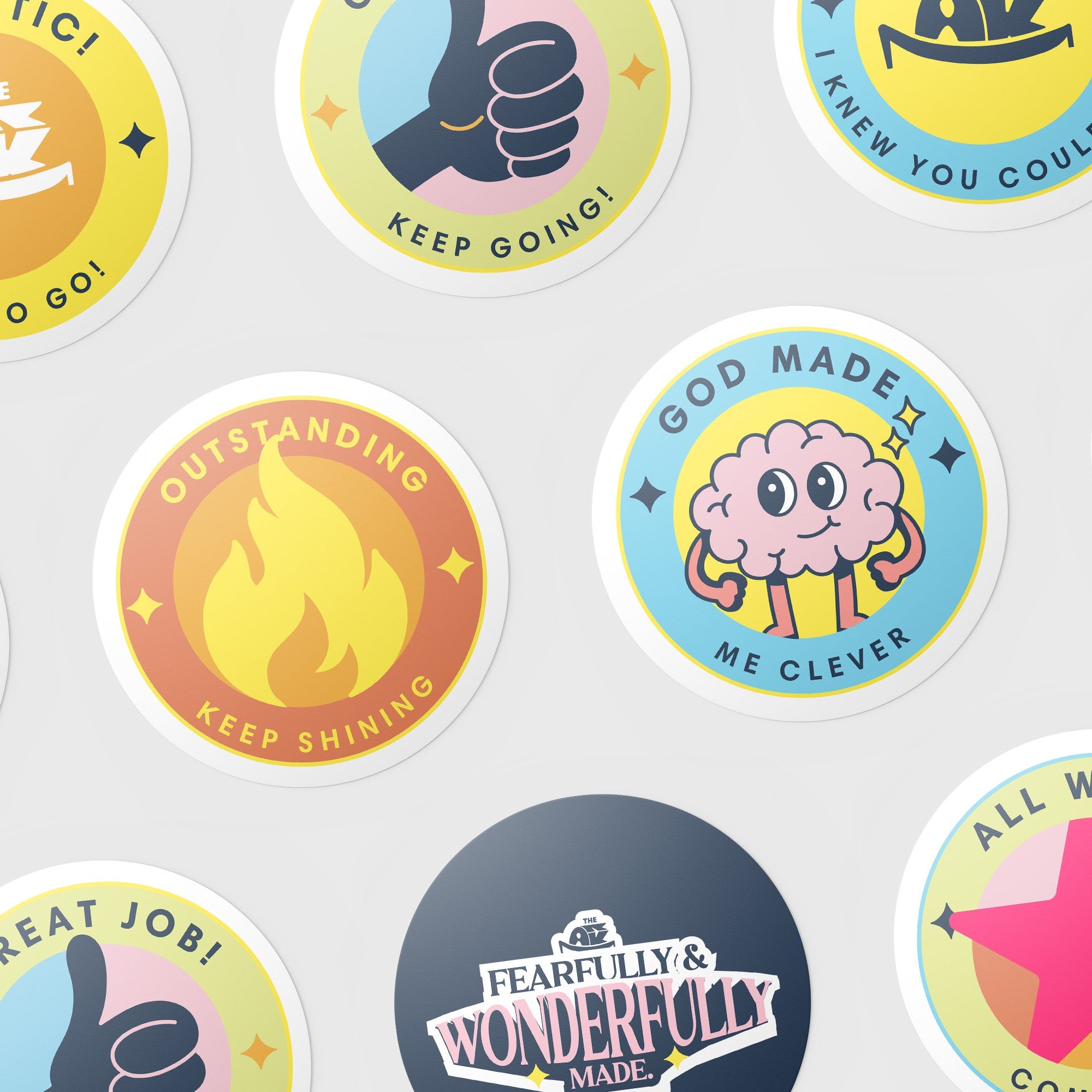 The Ark Reward Stickers (48 Stickers)